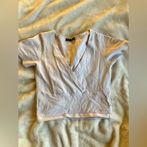 Brandy Melville Cropped White Tank